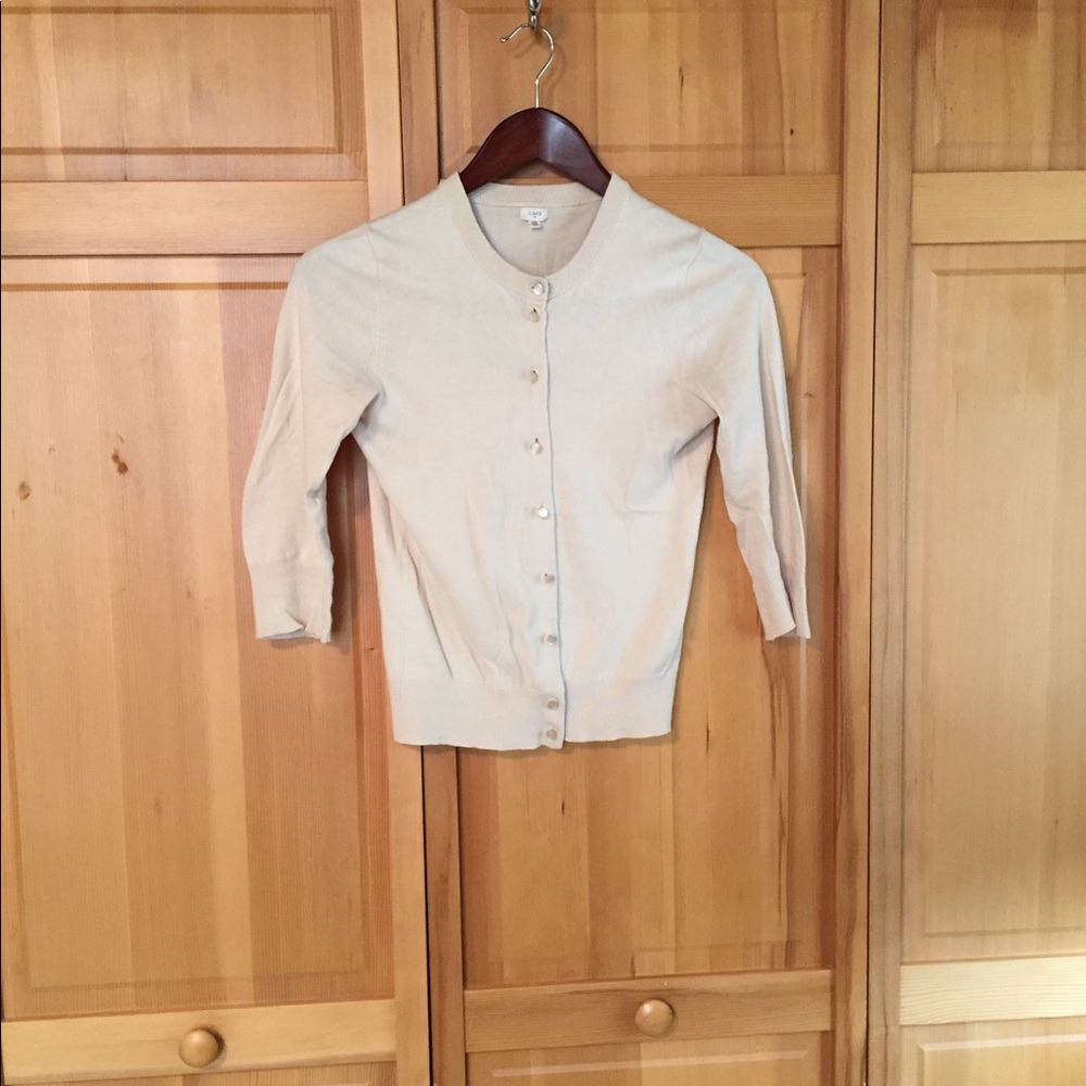 ⭐️ J. Crew Cardigan, cream